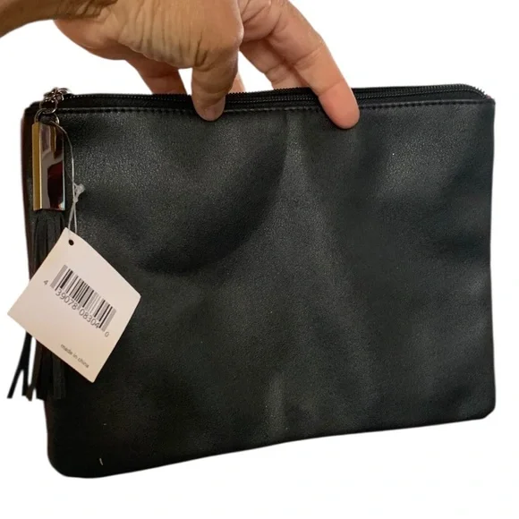 NORDSTRIM BURGANDY VELOUR MAKEUP BAG - Picture 6 of 12